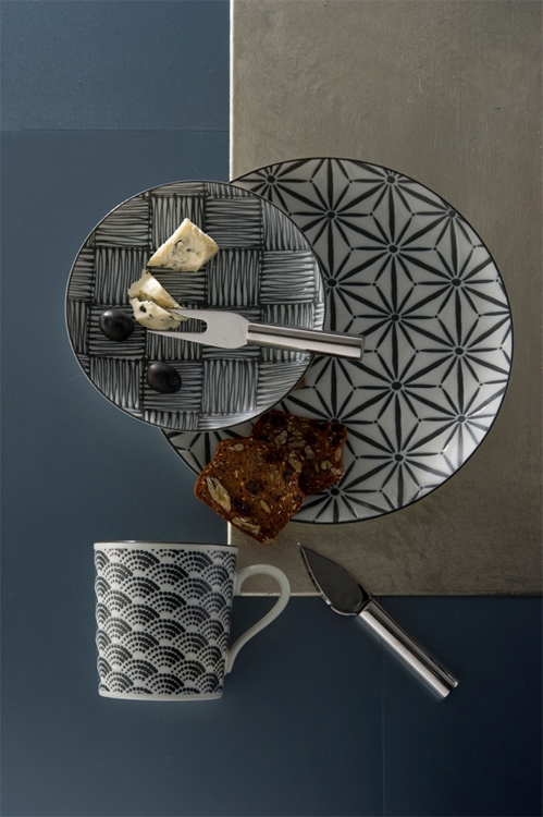 【毓秀堂】AWASAKA komon 餐盤(市松), , large