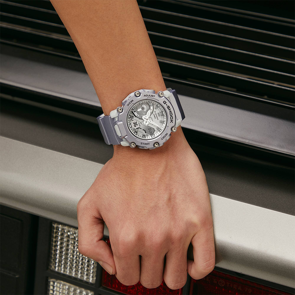 CASIO 卡西歐 G-SHOCK 科幻未來金屬色手錶 GA-2200FF-8A, , large