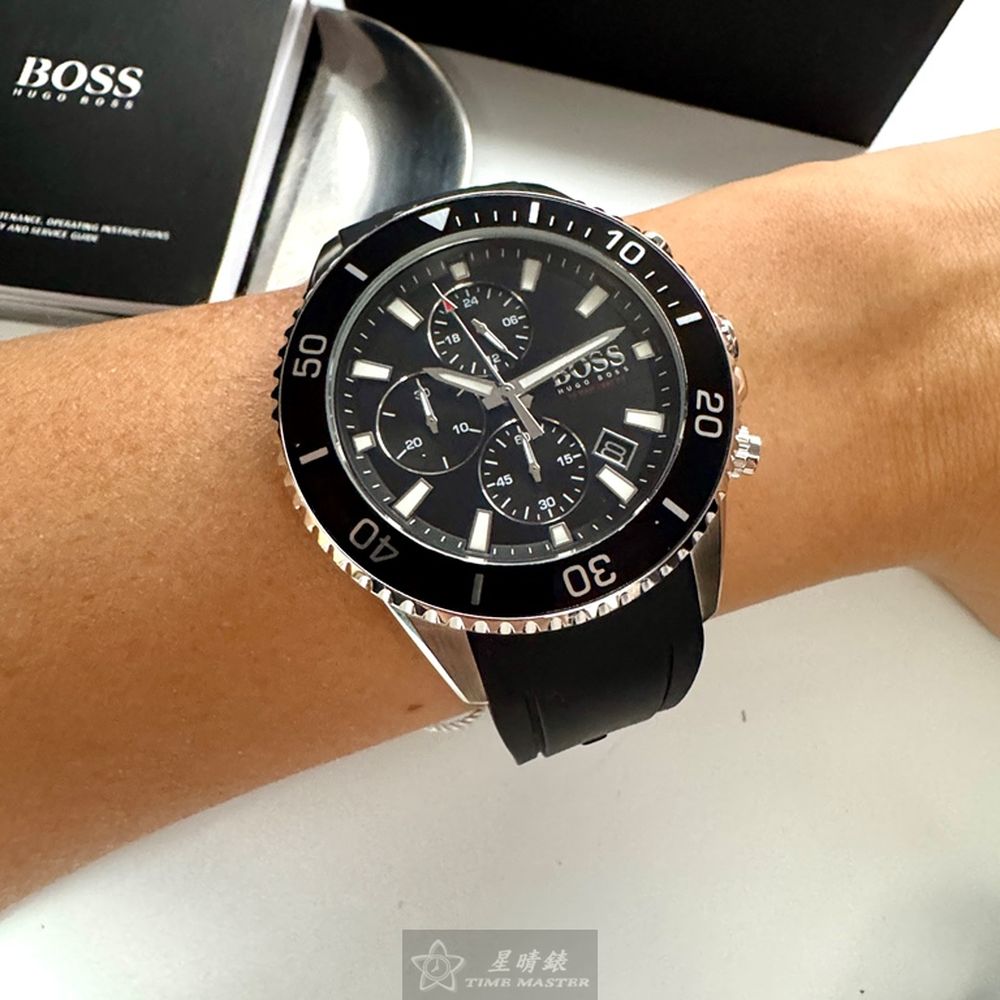 [TIMEMASTER] BOSS watch, 46mm, HB1513912, , large