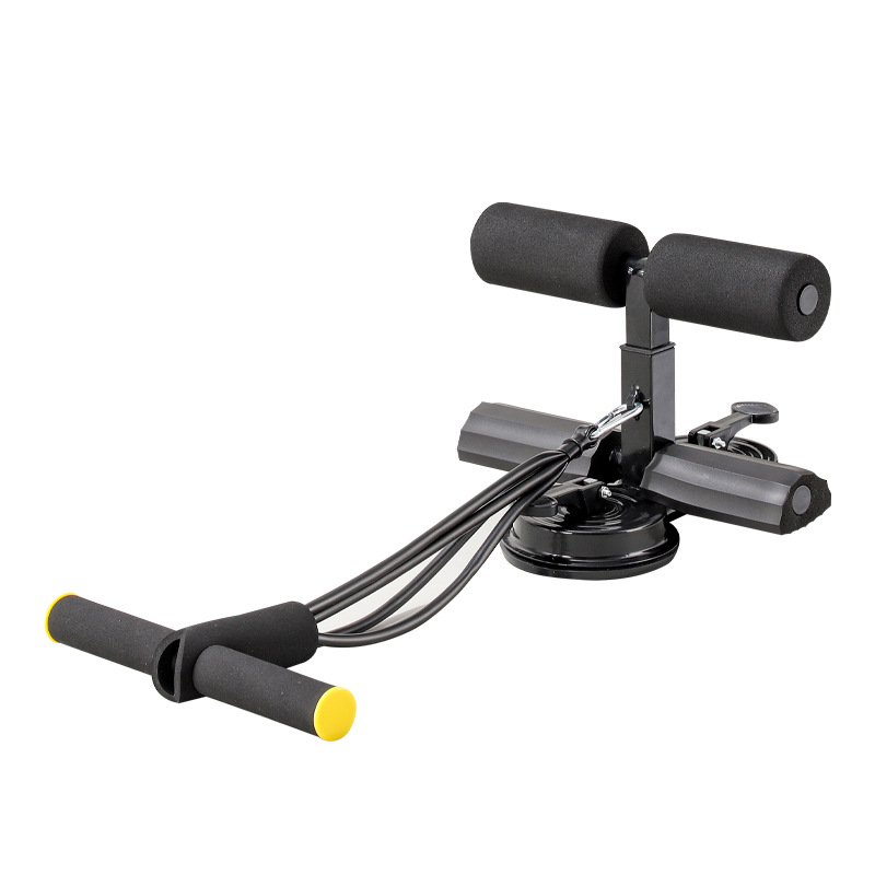 Double suction cup sit-up assist device /black