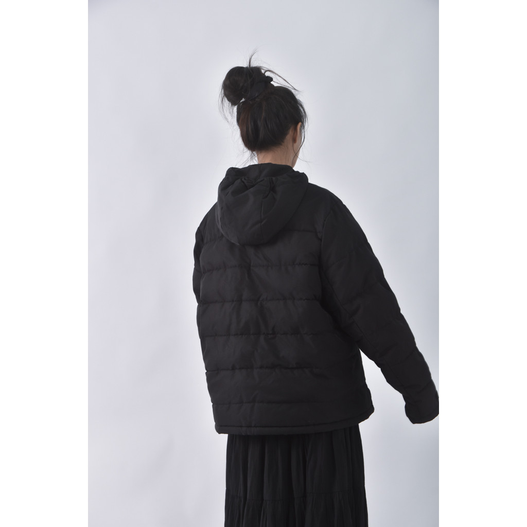 (2XL) one boy連帽黑色外套二手衣, , large