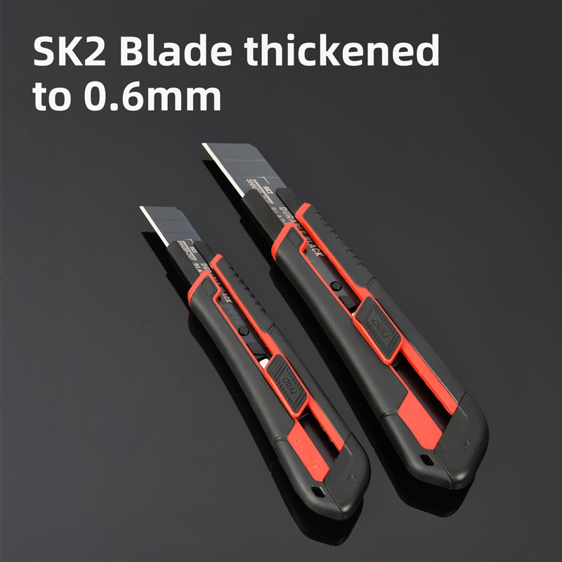 【得力工具 deli tools】重型美工刀 專業款 PRO系列 工業用美工刀 裁紙刀 切割刀-25mm 重型美工刀, , large