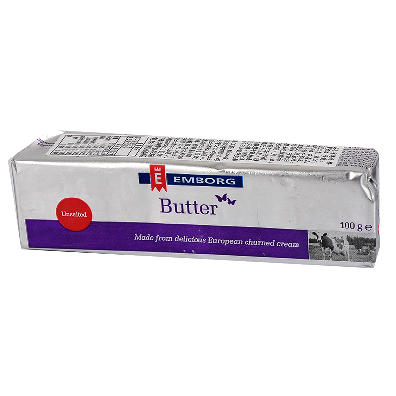 Butter unsalted frozen, , large