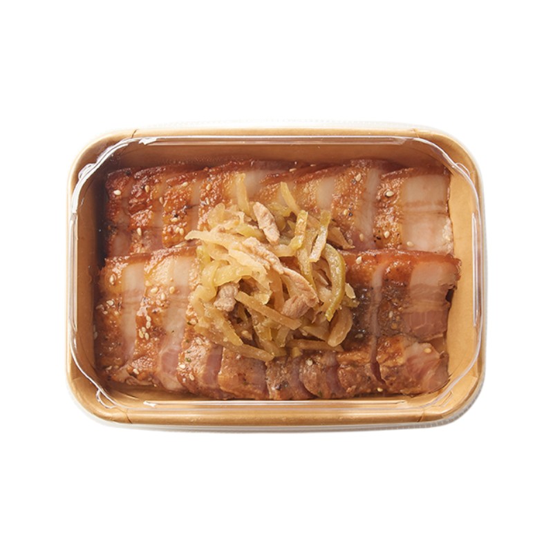 熟好味-香烤鹹豬肉+榨菜肉絲20g, , large