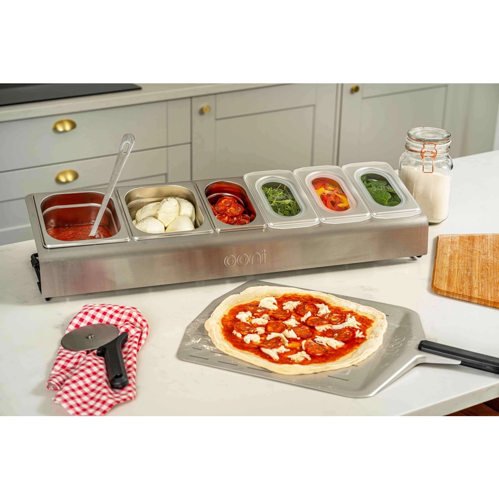 [OONI戶外窯烤爐]食材備料台Pizza Topping Station（備料桌 備料神器 備餐台 沙拉吧 保鮮展示檯 沙拉盒）, , large