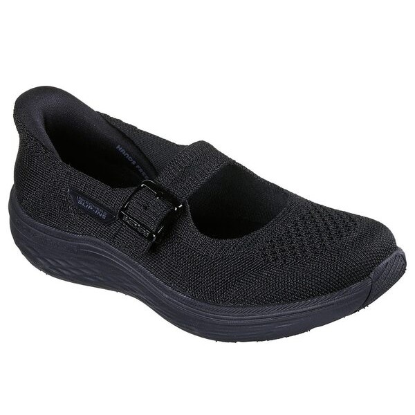 Kixpress-Skechers Max Cushioning Lite Aura 女 運動休閒鞋 舒適 黑 [137466BBK], , large