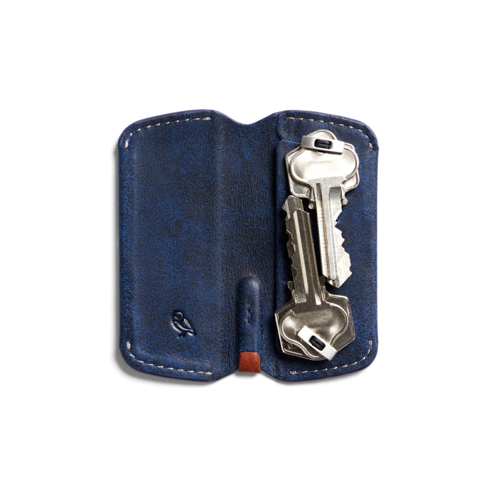 |快速出貨|Bellroy 鑰匙包 鑰匙圈 優質皮革材質-深海藍, , large