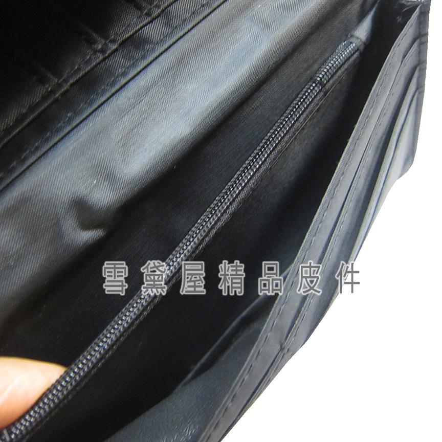 ~雪黛屋~SKYBOW 長夾休閒夾進口防水尼龍布三折型主袋內一延伸大袋口中性款男女青少全齡適用BSB007490136, , large