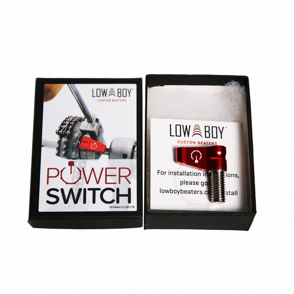 LOW BOY Power Switch PS-M8 鼓錘螺絲【敦煌樂器】, , large