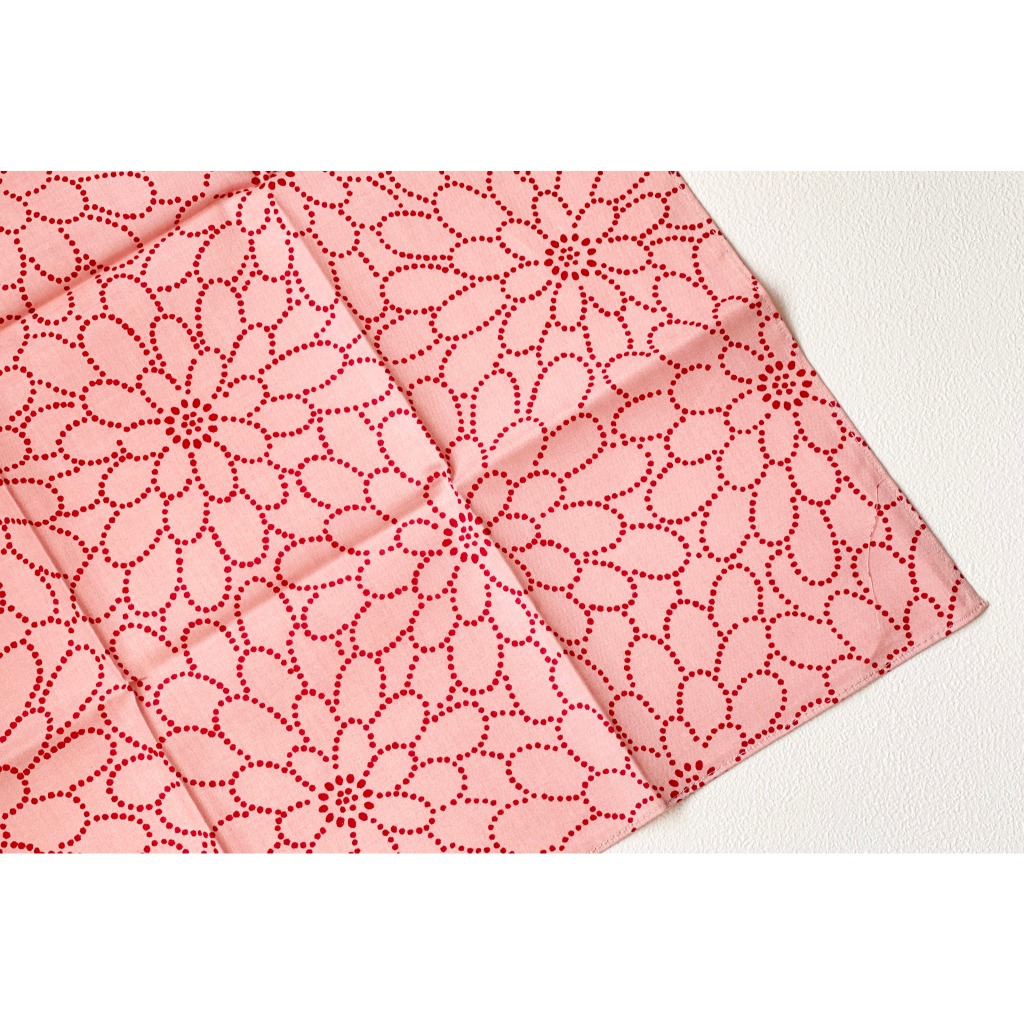 日本製 KAMAWANU Furoshiki 風呂敷/包袱布 全棉 方巾 多功能手帕 小尺寸 50x50 cm(菊花), , large