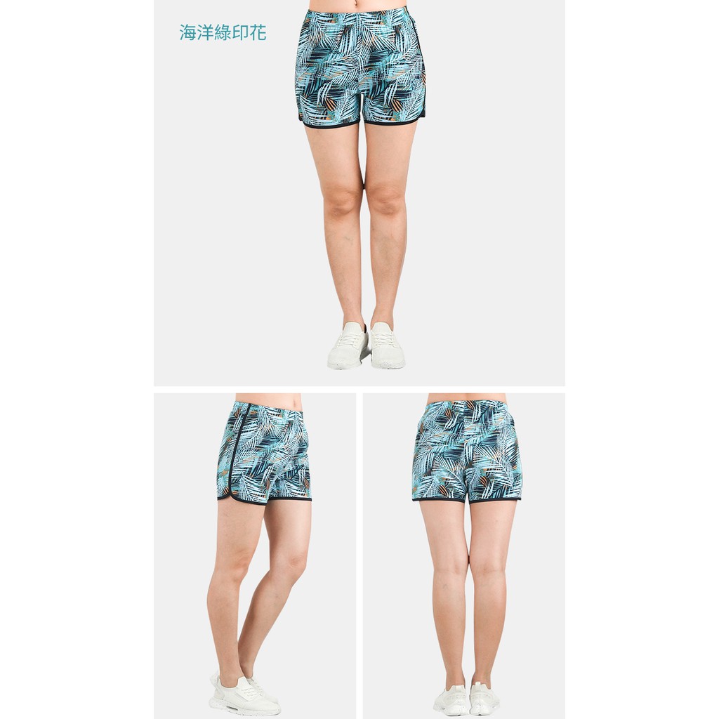 Tectop探拓戶外92442印花款彈力跑步短褲 透濕 排汗 輕量 快乾, , large
