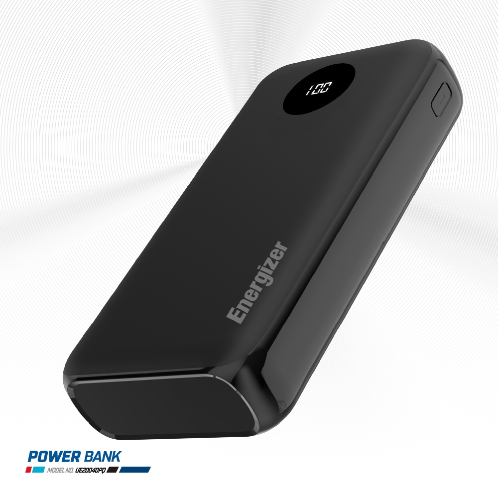 Energizer 勁量 迅閃 UE20040PQ 22.5W 快充 行動電源 20000mAh 74Wh 國際大廠 總代理公司貨, , large