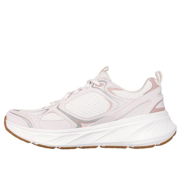 Kixpress-Skechers Edgeride 女 運動休閒鞋 舒適 穿搭 粉紅 銀 [150475PNK], , large