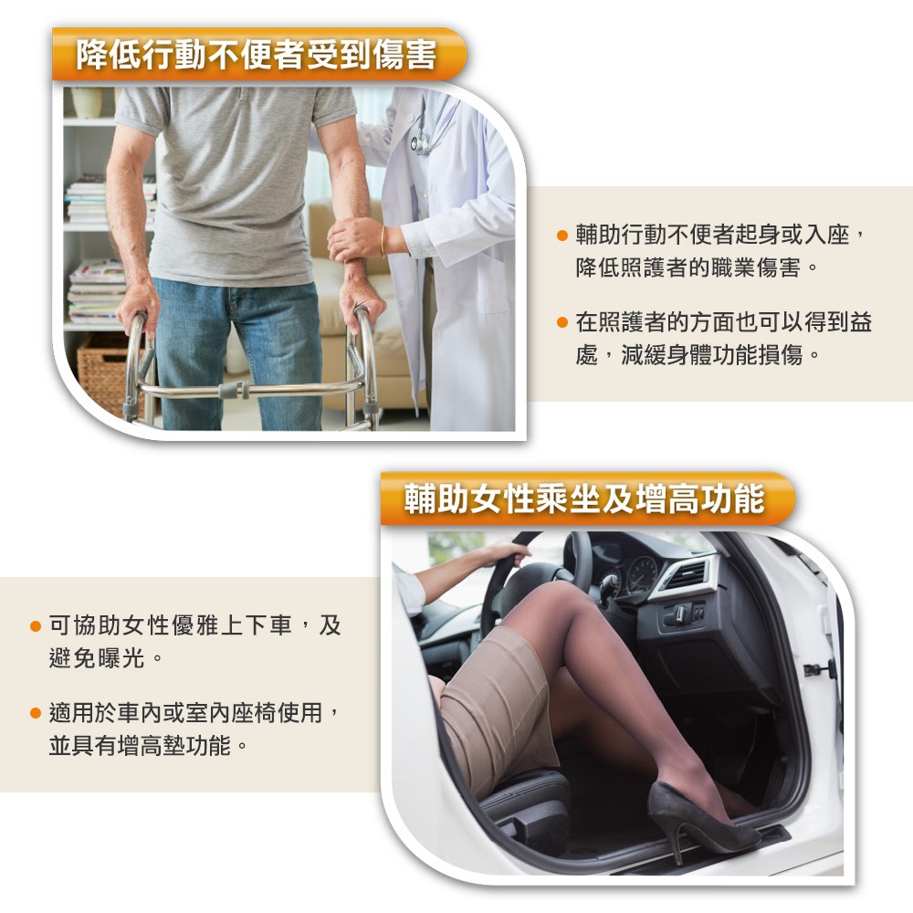 [威力車坊]【Relass】360度車居2用旋轉輔助坐墊, , large