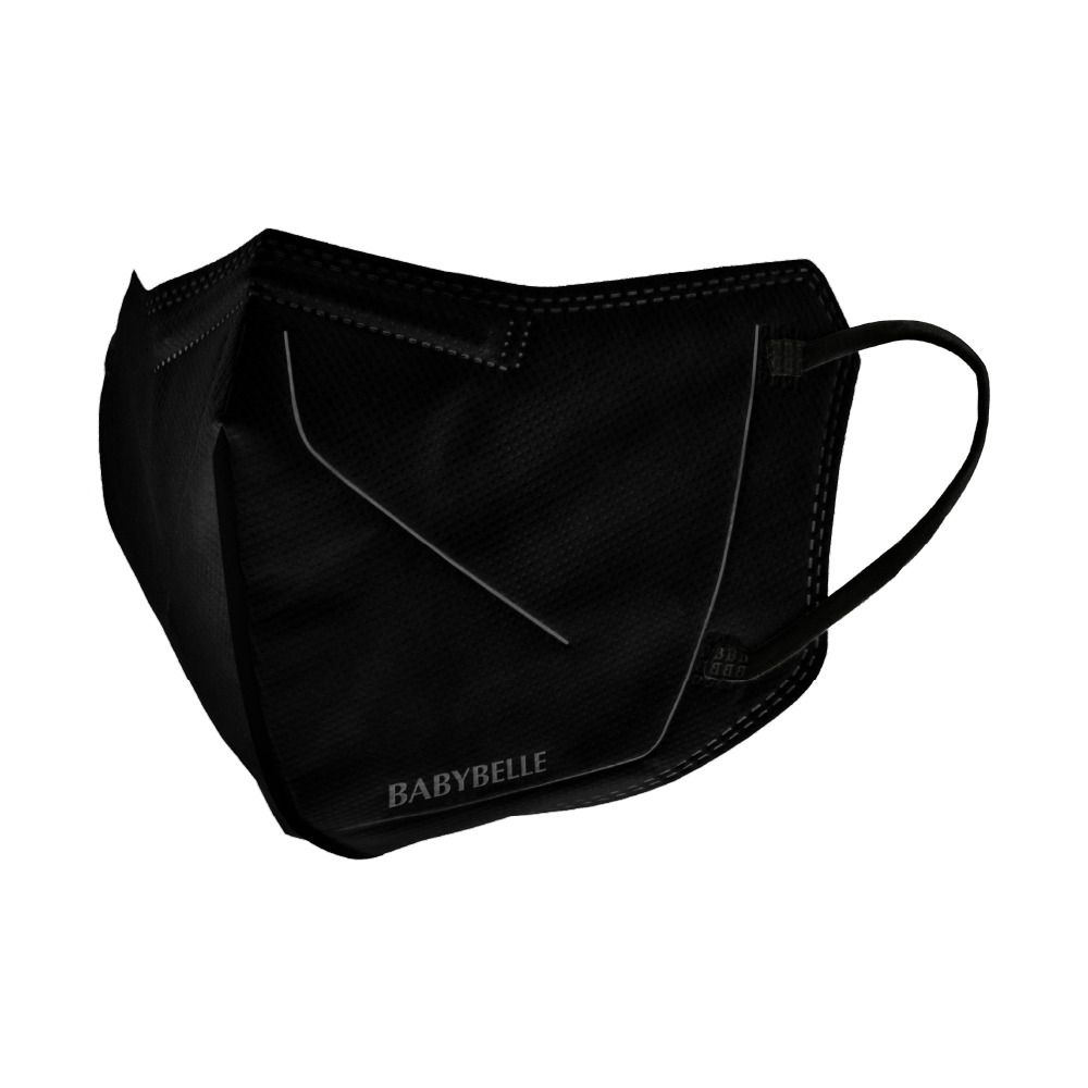 【BABYBELLE 愛貝恩】Adult D2 3D Medical Mask - V Beauty - Ivory Black