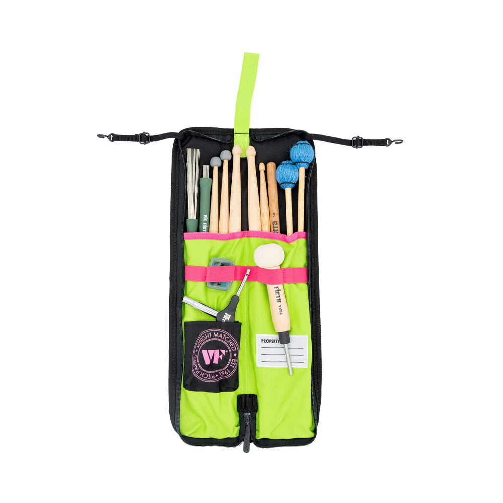 VIC FIRTH VXSB00201 鼓棒袋 黑底螢光LOGO款【敦煌樂器】, , large