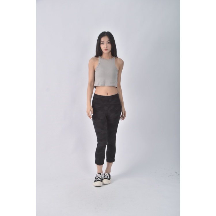 (XL) lululemon運動質感迷彩灰色長褲二手衣, , large