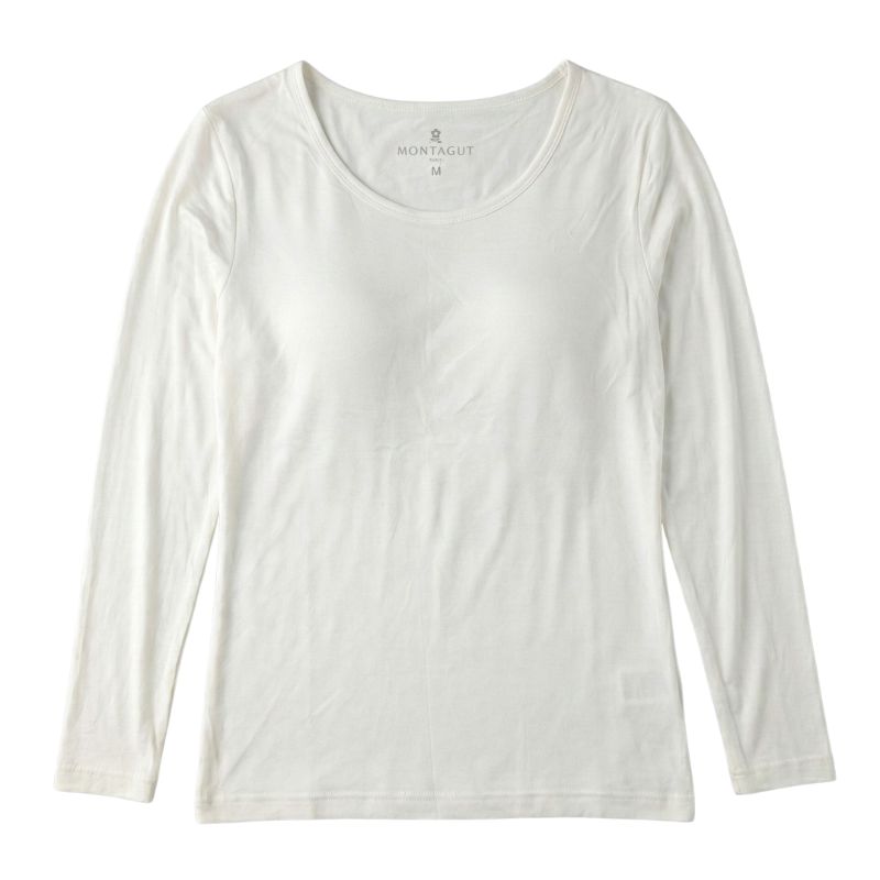 夢特嬌長袖衣-白L