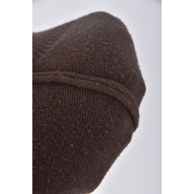 (F) black vin針織背心棕色上衣二手衣, , large