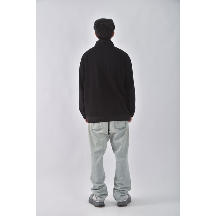 (L) 【范姜彥豐私服】edwin高腰男裝丹寧牛仔棉質純棉刷破藍色長褲二手衣, , large