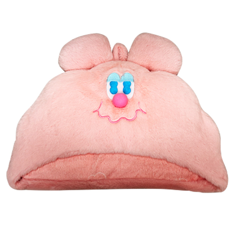 [九越]蠢兔造型連帽毛毯, , large