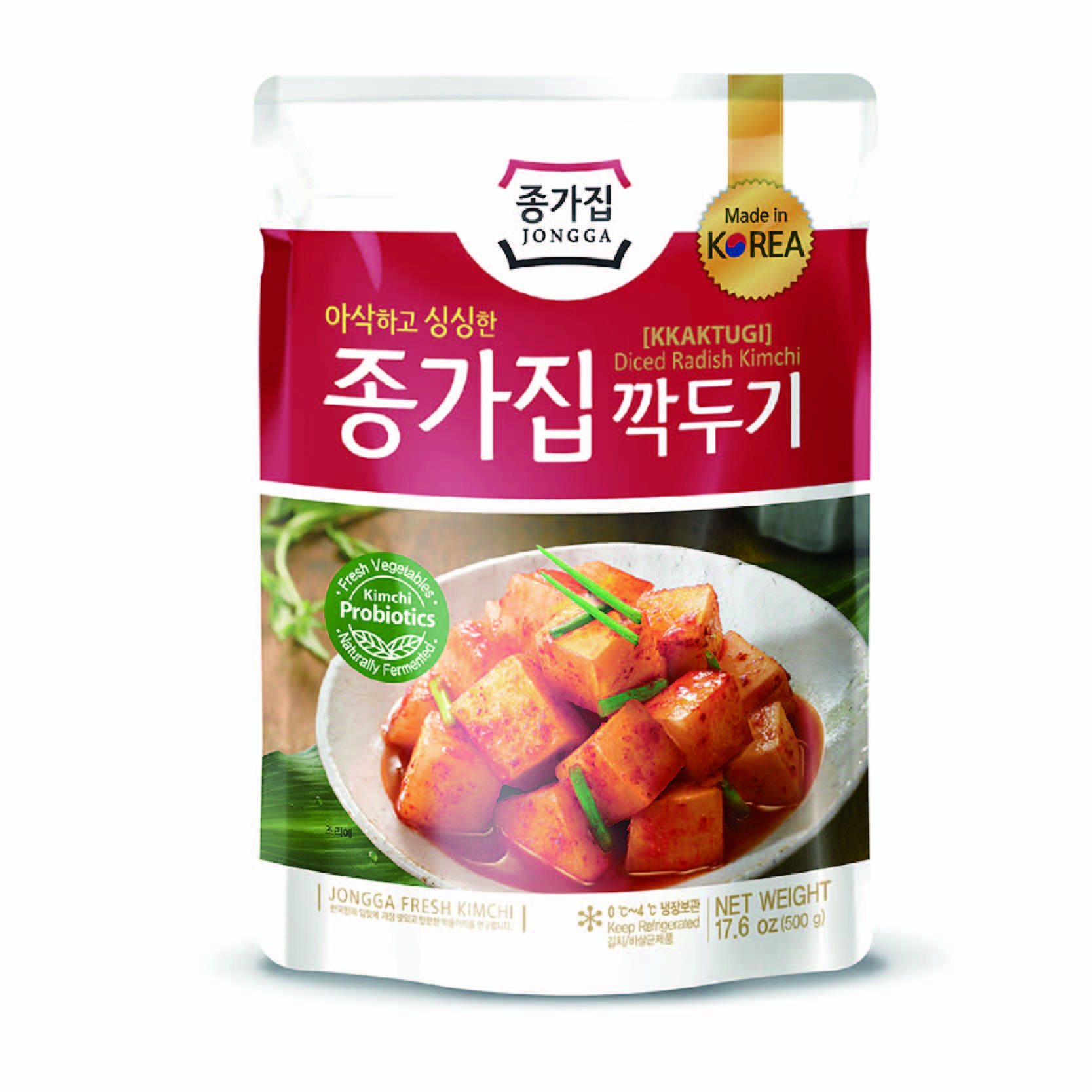 宗家府泡菜-蘿蔔切塊500公克