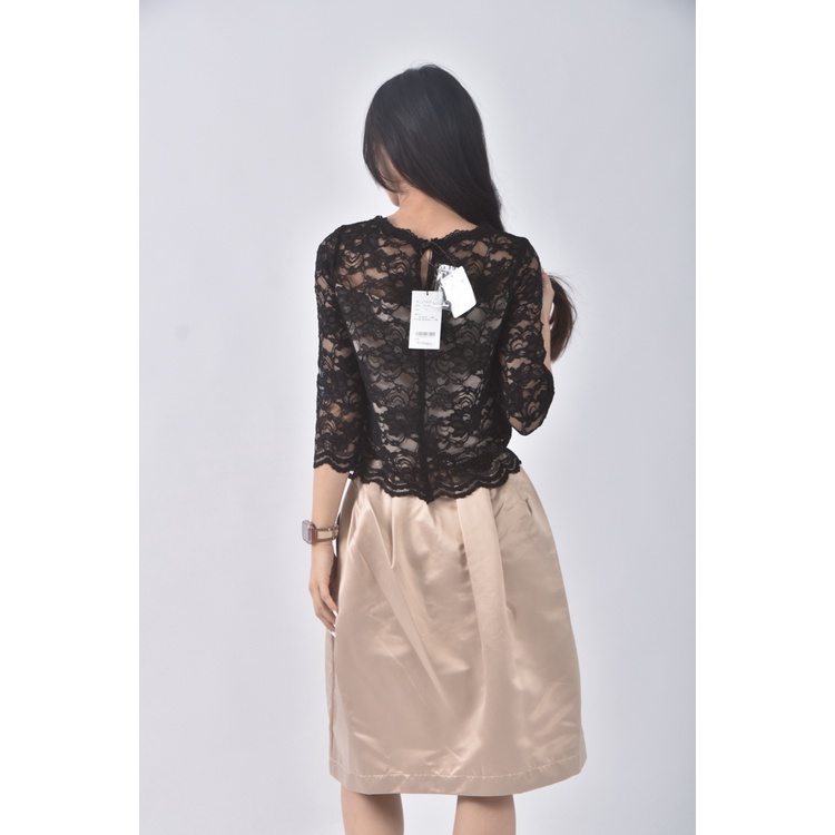 (S) dress lab質感兩件式黑色套裝二手衣, , large