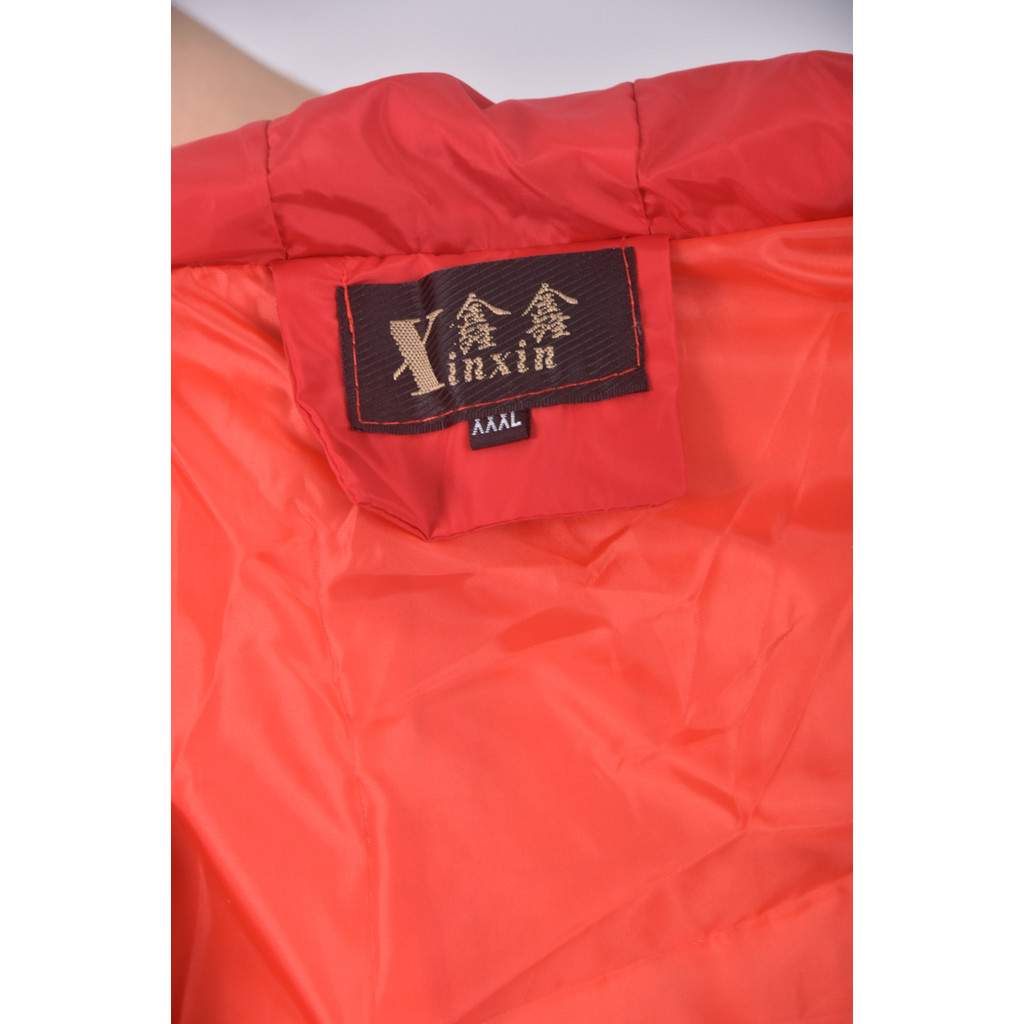 (2XL) xin xin長版面包紅色外套二手衣, , large