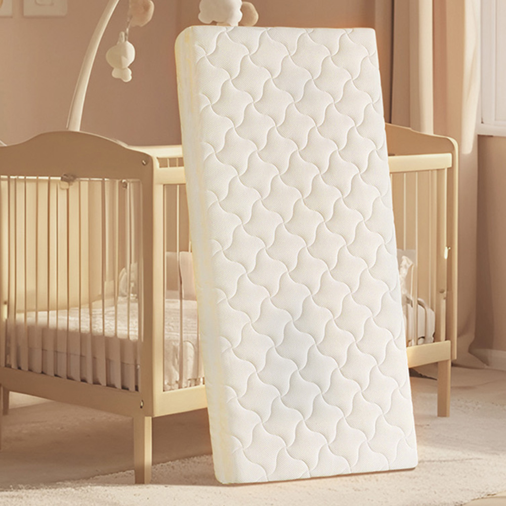 HABABY Huan'an Home Ergonomic Japanese Air Fiber Mattress (8cm Thick) 188*106 (for Baby Cribs) Washable Thick Mattress, , large