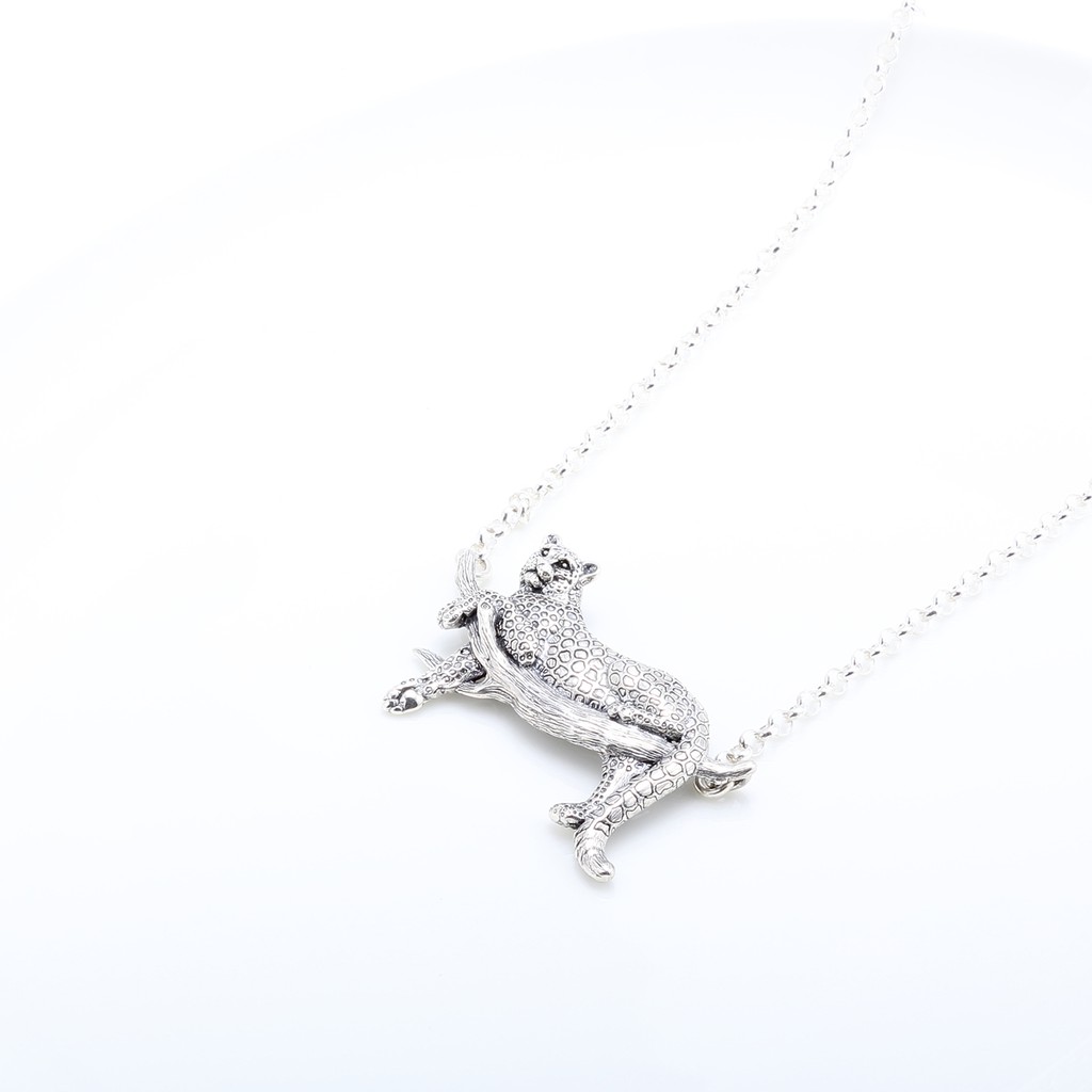 【Angel & Me】美洲豹 Jaguar s925 純銀 項鍊 生日 週年 畢業 情人節 聖誕節 禮物, , large