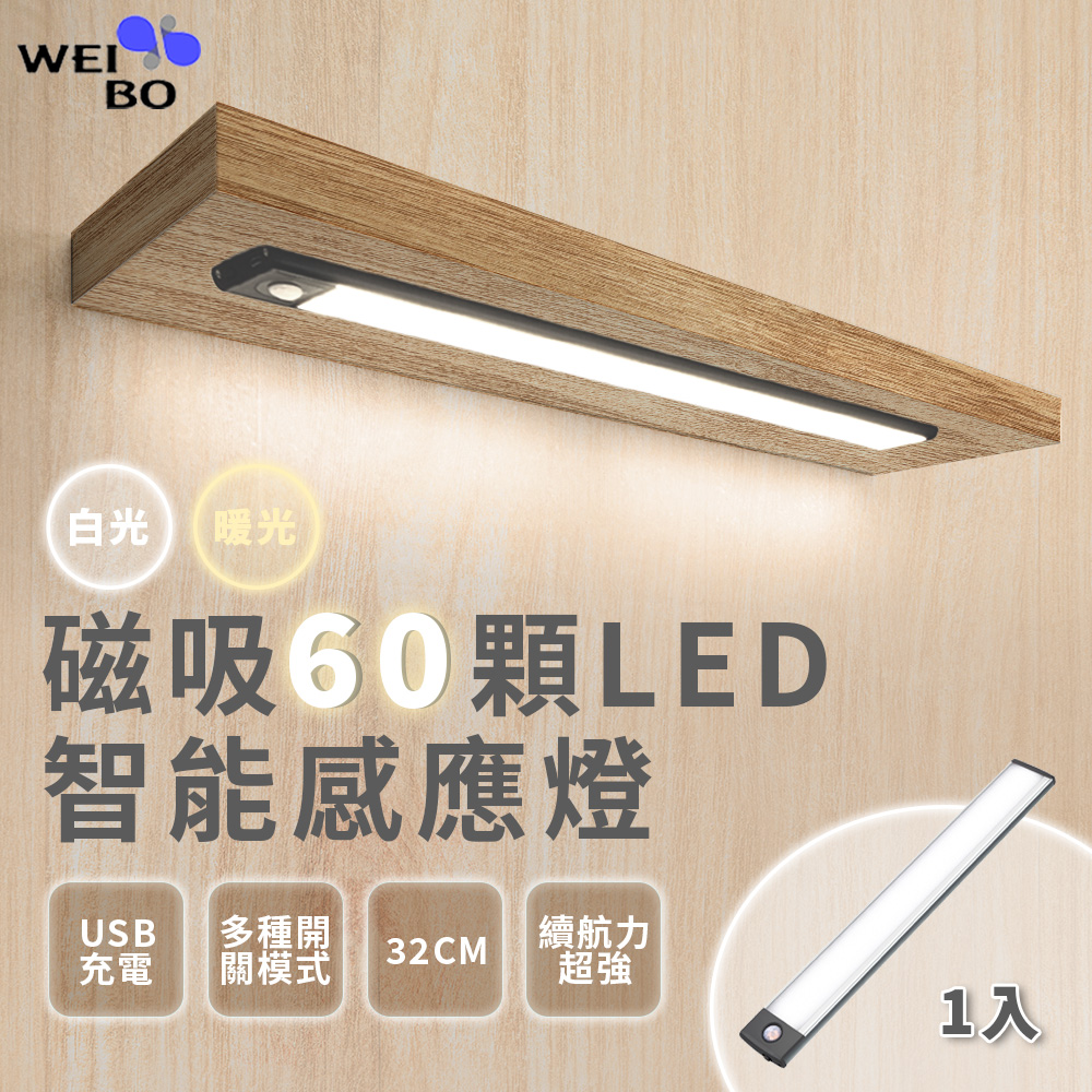 【WEIBO】無線LED自動平板調光感應燈-LI3360L, , large