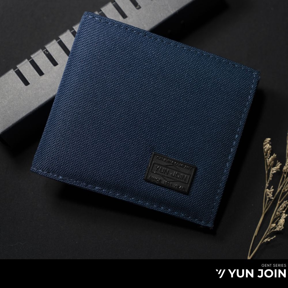 【YUN JOIN】GENT系列-對折短夾-黑色 質感 紳士 七夕 情人節 禮物, , large