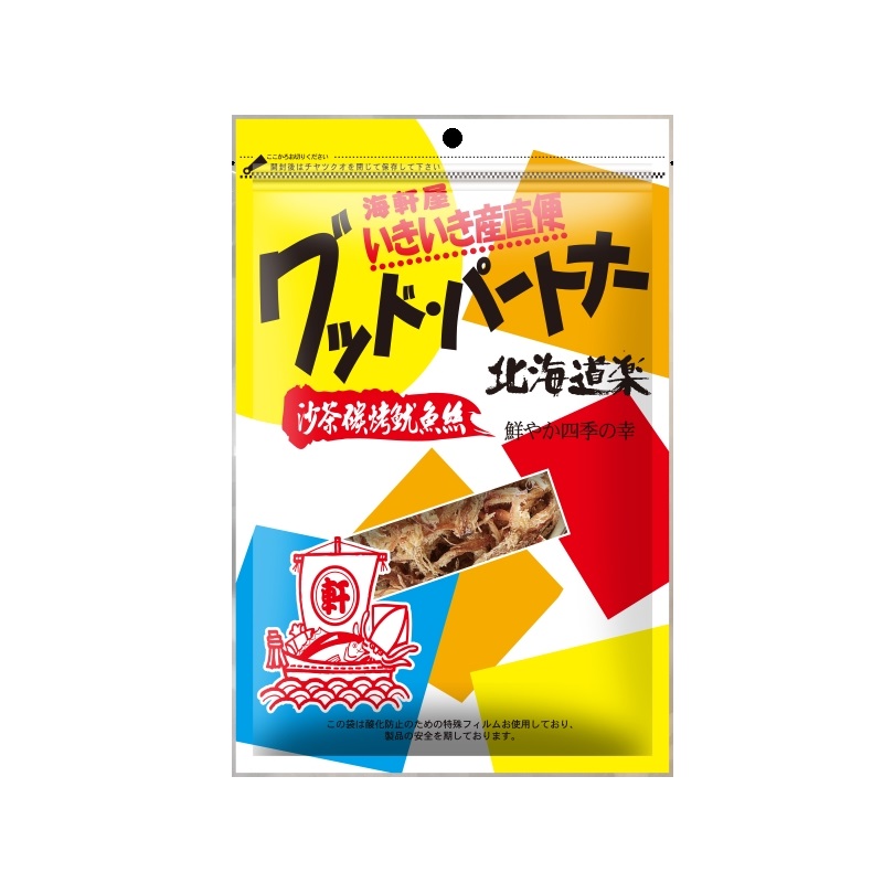 Shredded Squid-BBQ Sauce