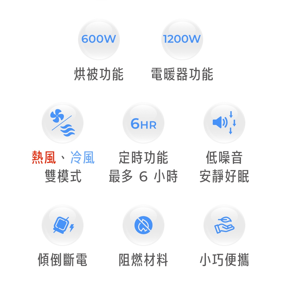 AIWA 愛華 烘被烘鞋電暖器 AB-C600V, , large