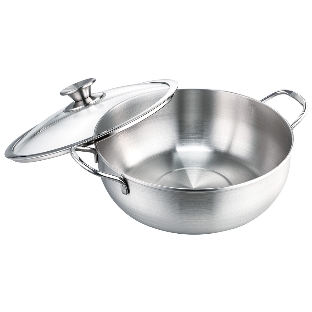 PERFECT 理想牌 極緻316不鏽鋼萬能鍋附蓋雙耳萬能鍋湯鍋厚1.0mm 26cm-Leidea樂德兒, , large