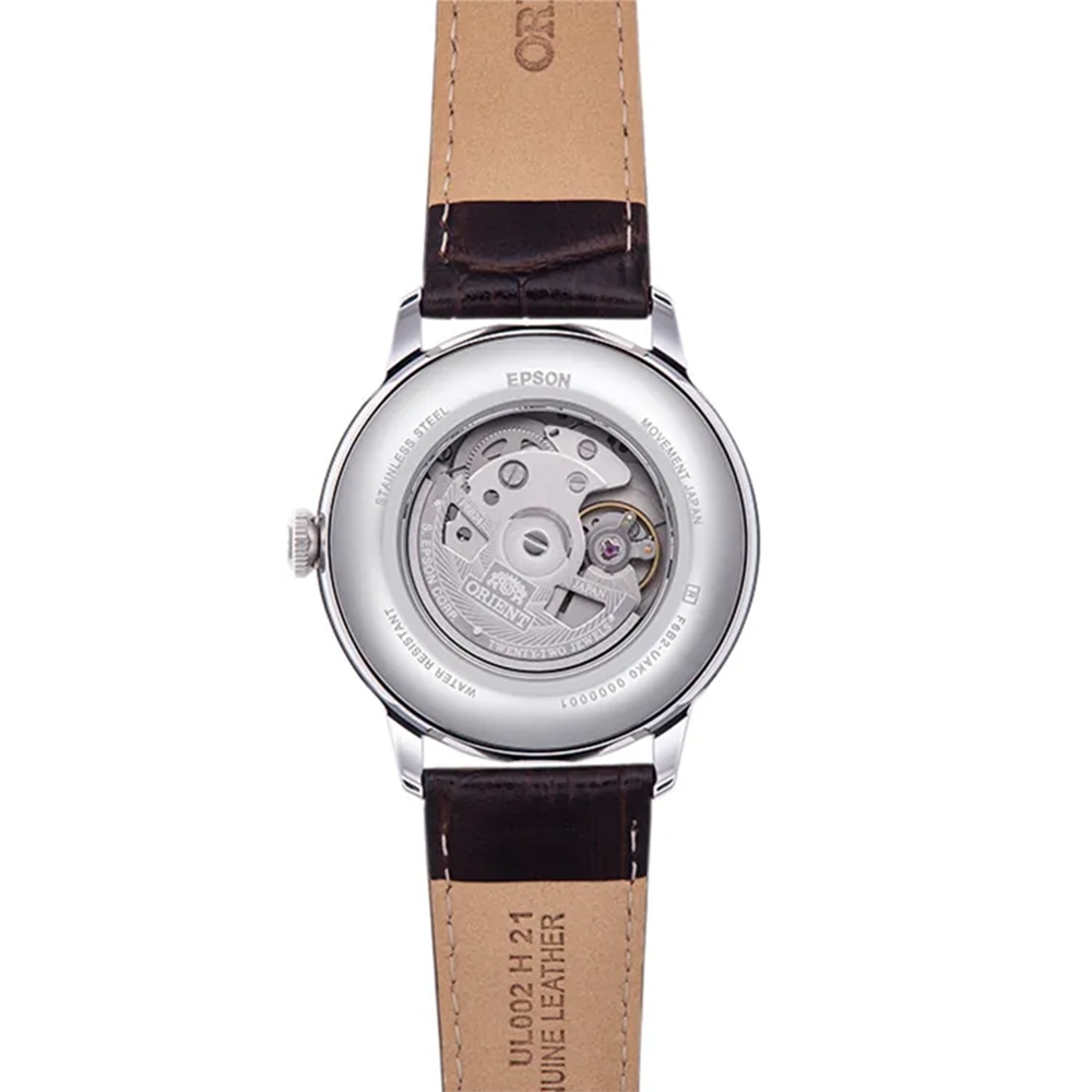 ORIENT 東方錶 官方授權 日相月相機械錶-41.5mm RA-AK0804Y, , large