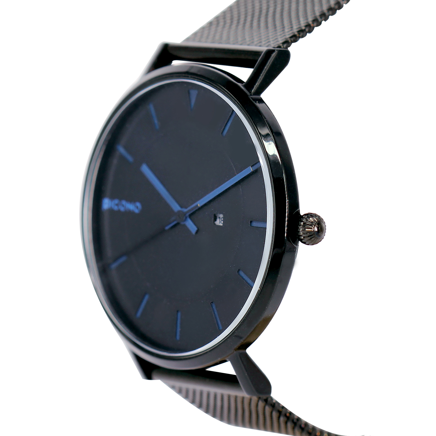 【PICONO】RGB collection quickly release stainless steel strap watch-Blue / RGB-6403, , large