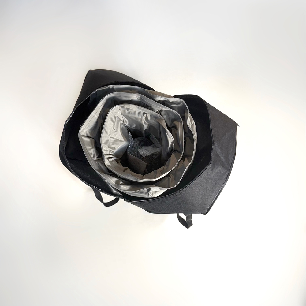 捲捲派：獨立筒隨行床-3尺-寬90x長188cm(附電動吸氣機與旅行帆布背包), , large