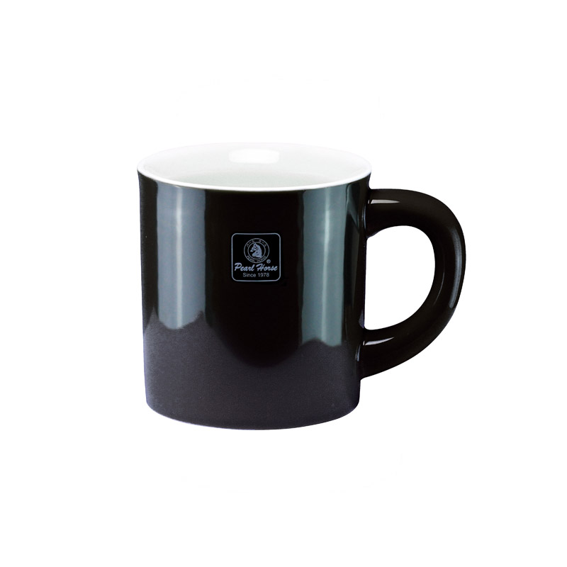 PEARL HORSE Heavy Ceramic Mug – JA-C400-B (Black), , large