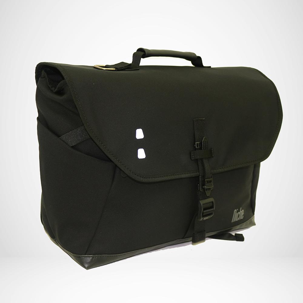 【Niche 樂奇】城市旅人跨肩包 超輕量 防水 可裝筆電 N-19304 搭配快拆磁扣配件包 2件組, , large