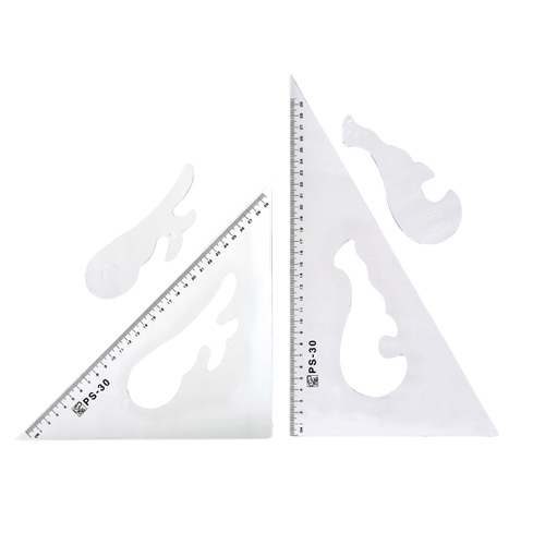 【Tomato】PS 三角板 / 組 4114, , large