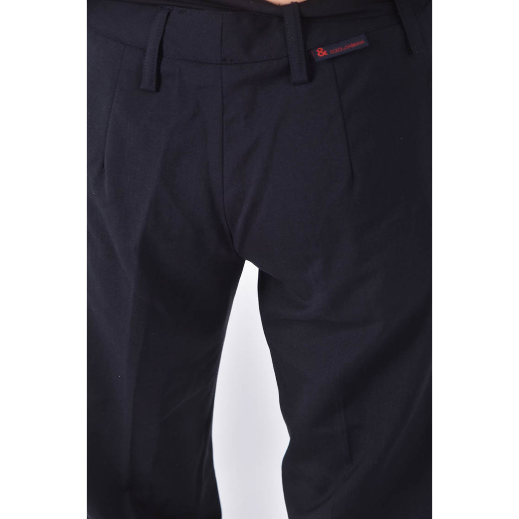 (XL) dolce gabbana西裝綁帶藍色長褲二手衣, , large
