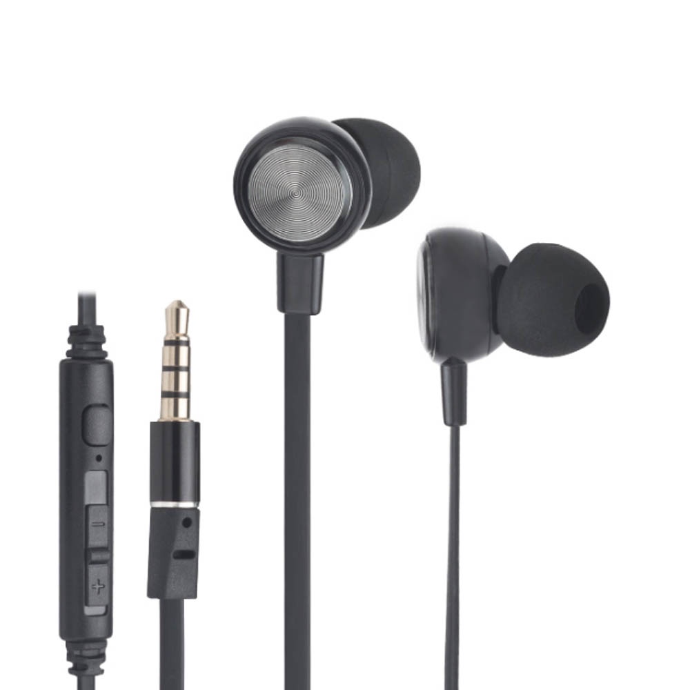 E-BOOKS S98 In-Ear Headphones with Built-in Receiver Button / With Volume Adjuster / Hidden Microphone Supports Android/iOS system