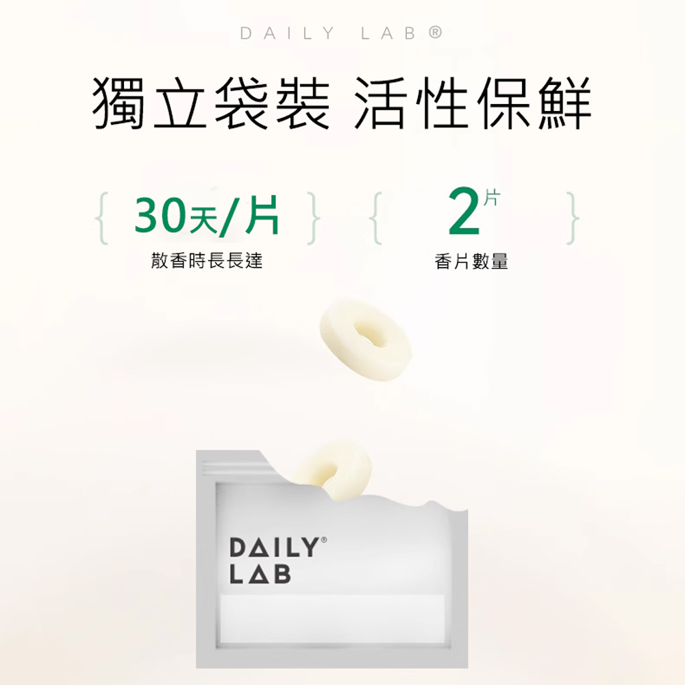 Daily Lab LQ 360&deg;系列車載香氛香片補充包(兩片裝), , large