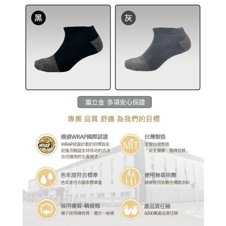 【BVD】銀纖維毛巾底船型襪4入<黑>B564 襪子 短襪 抑菌除臭襪, , large