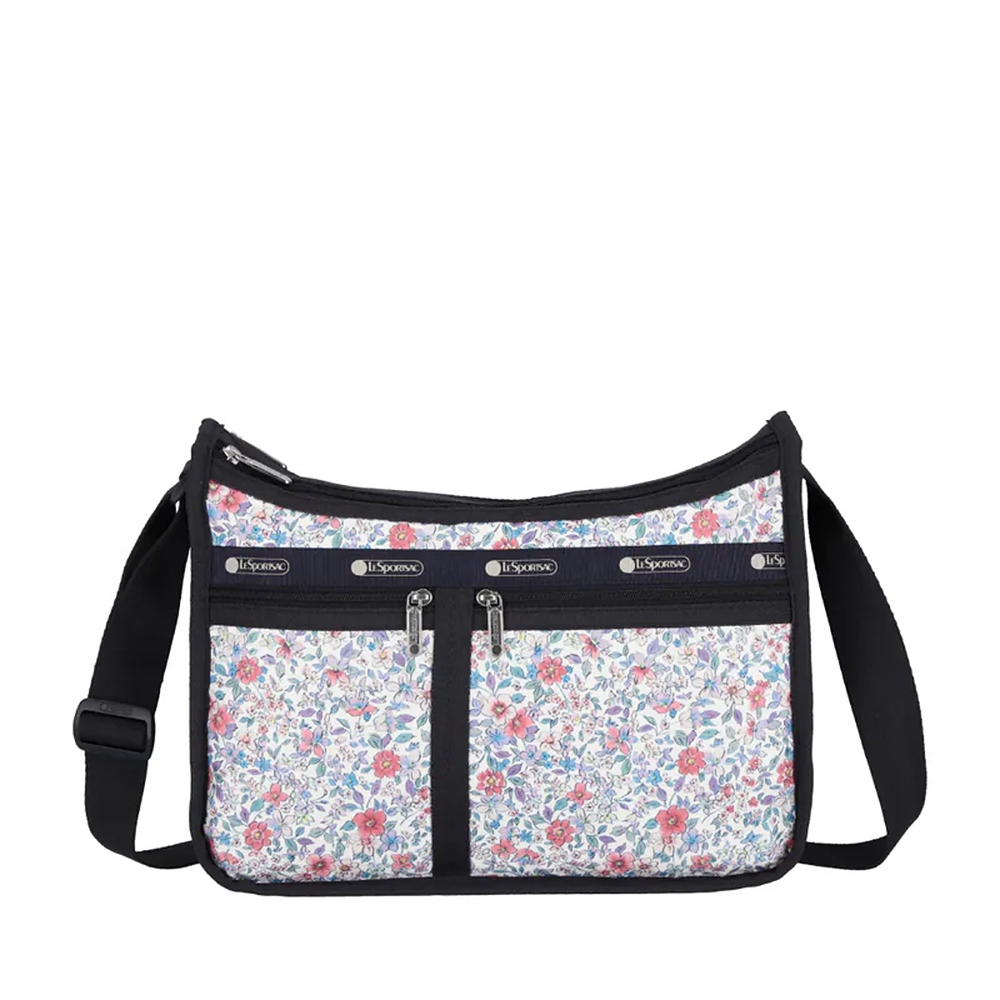 Lesportsac Deluxe Everyday Bag 奢華斜背包 - 織錦花語, , large