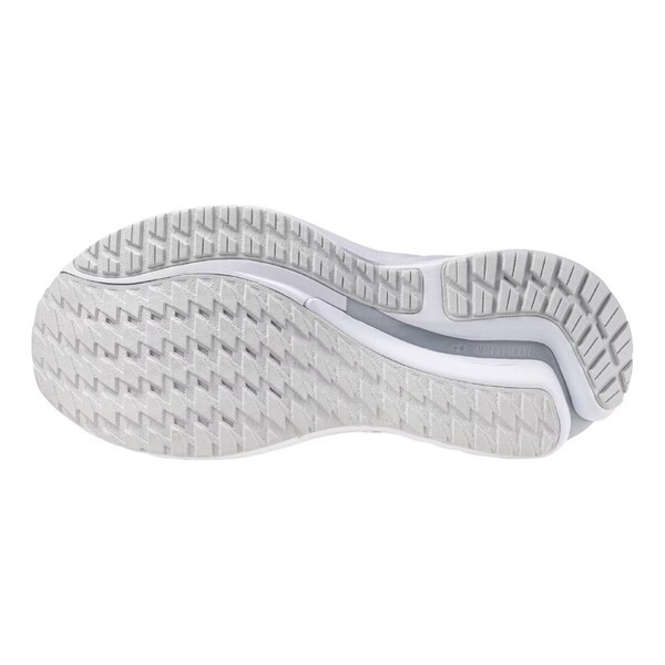 Mizuno Inspire 女 慢跑鞋 超寬楦 彈力 支撐 緩震 美津濃 白 銀 [J1GD254623], , large