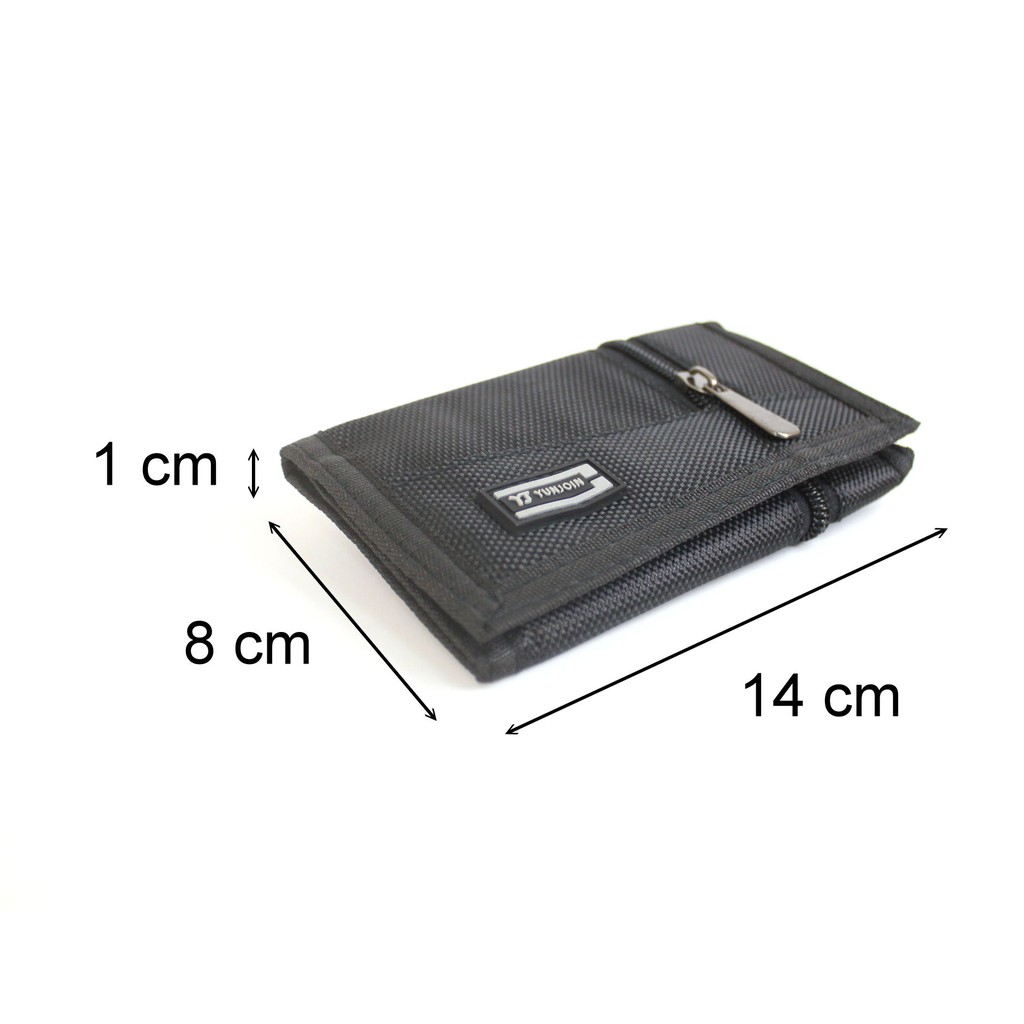 【YUN JOIN】 Horizontal tri-fold short folder, , large