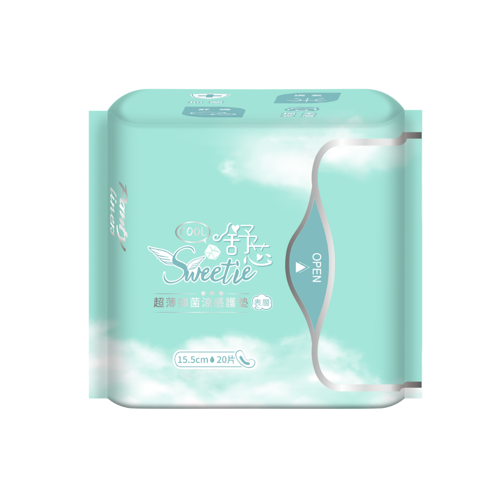 Sweetie cooling antibacterial sanitary n, , large