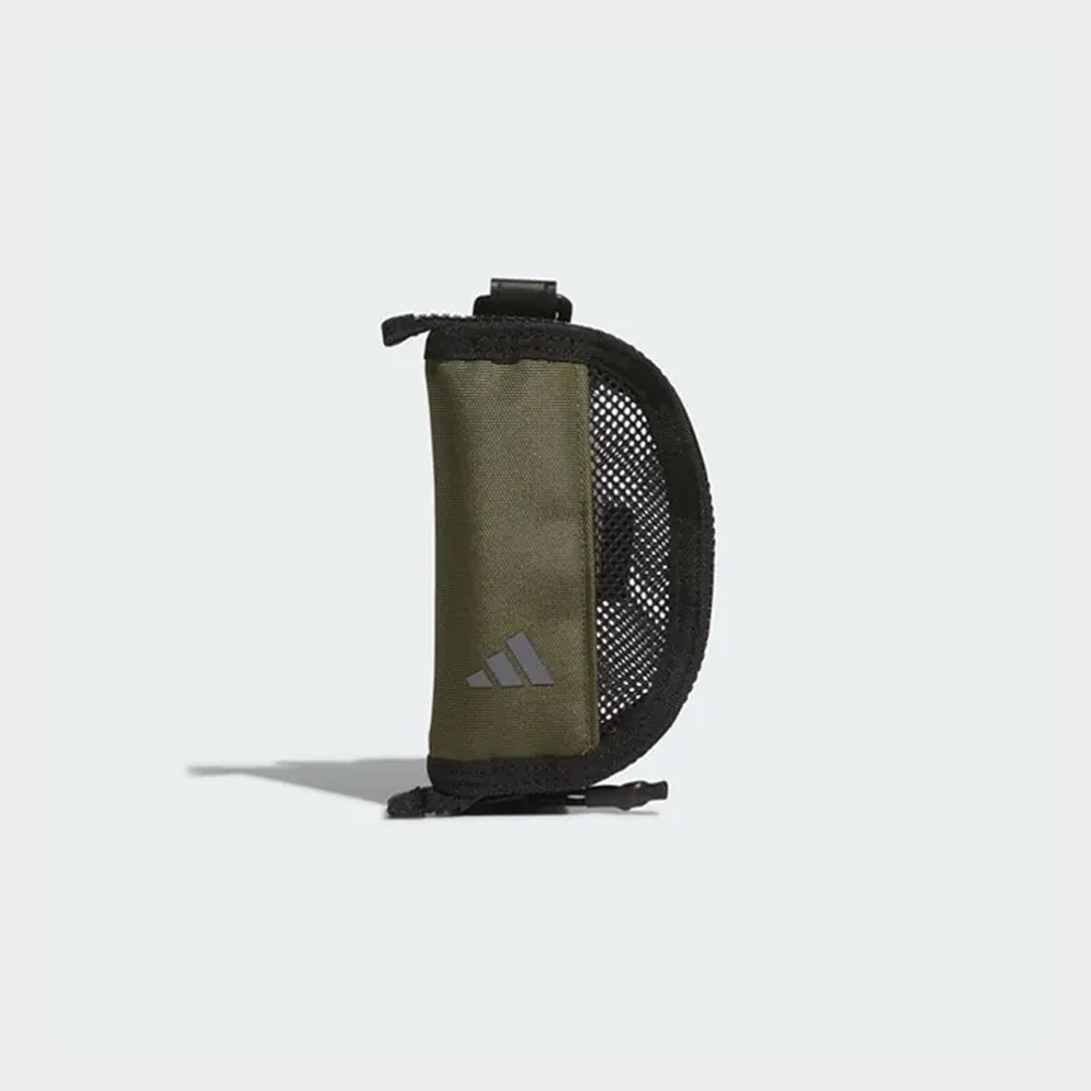 Adidas Golf Ball Pouch &ndash; D-Ring Clip Mini Ball Bag (Olive Green), , large